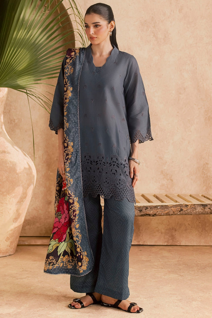 6142-MELA EMBROIDERED LAWN UNSTITCHED