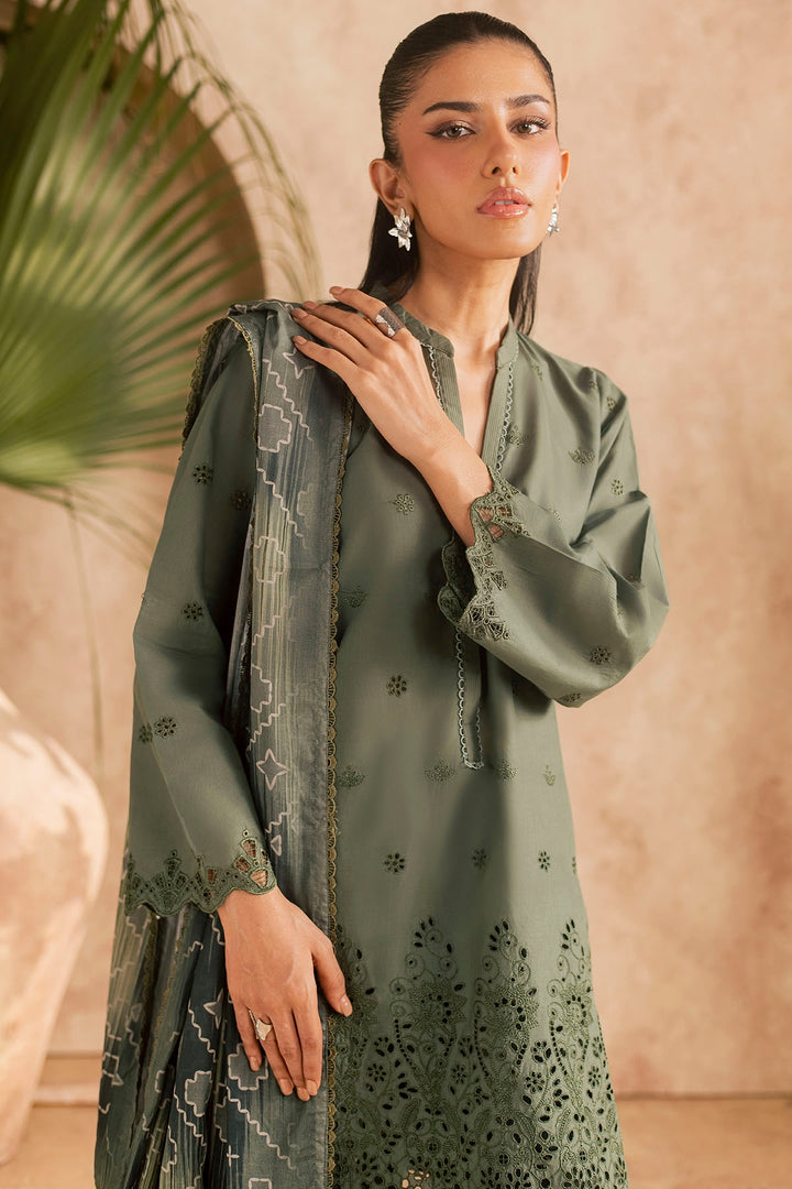 6145-KUNAL EMBROIDERED LAWN UNSTITCHED