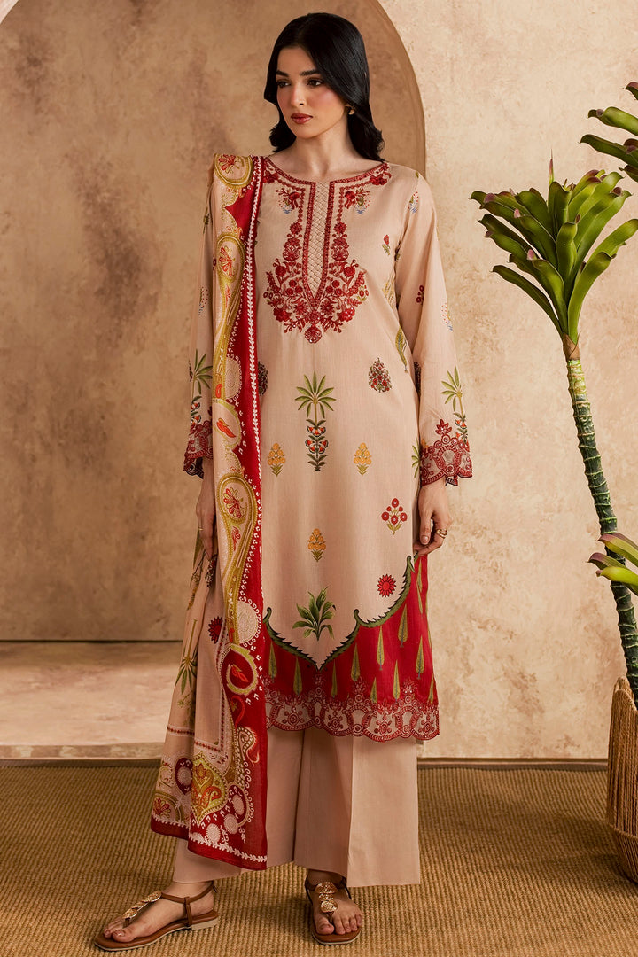 6152-ROSINA EMBROIDERED LAWN UNSTITCHED