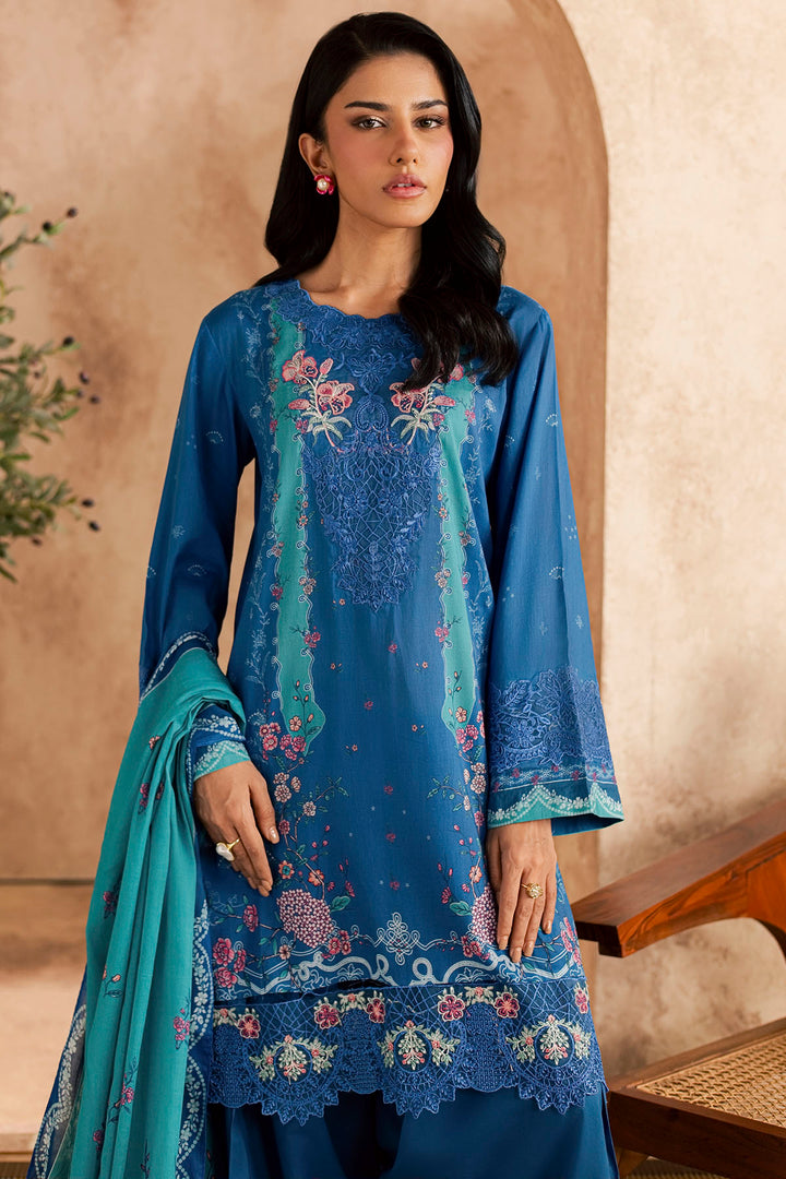 6156-ELIA EMBROIDERED LAWN STITCHED
