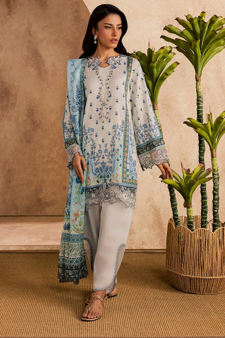 6157-CELIA EMBROIDERED LAWN UNSTITCHED