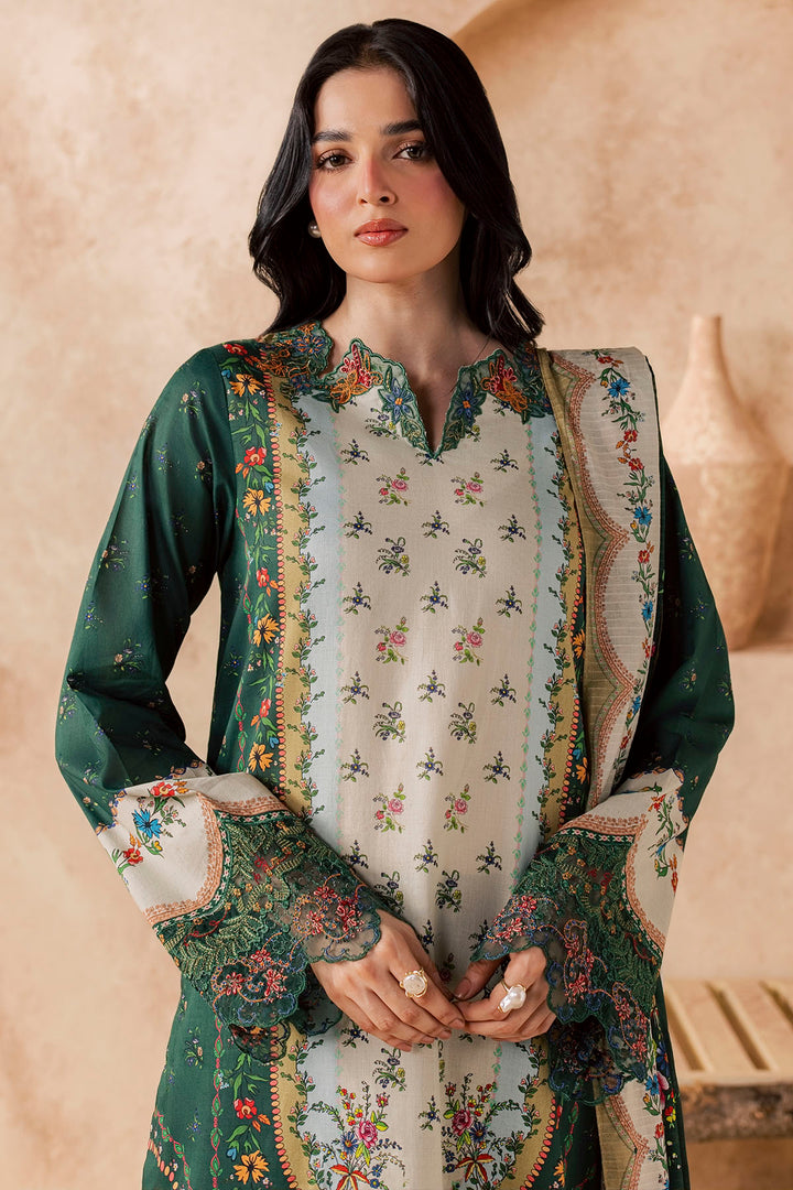 6159-BARAN EMBROIDERED LAWN UNSTITCHED