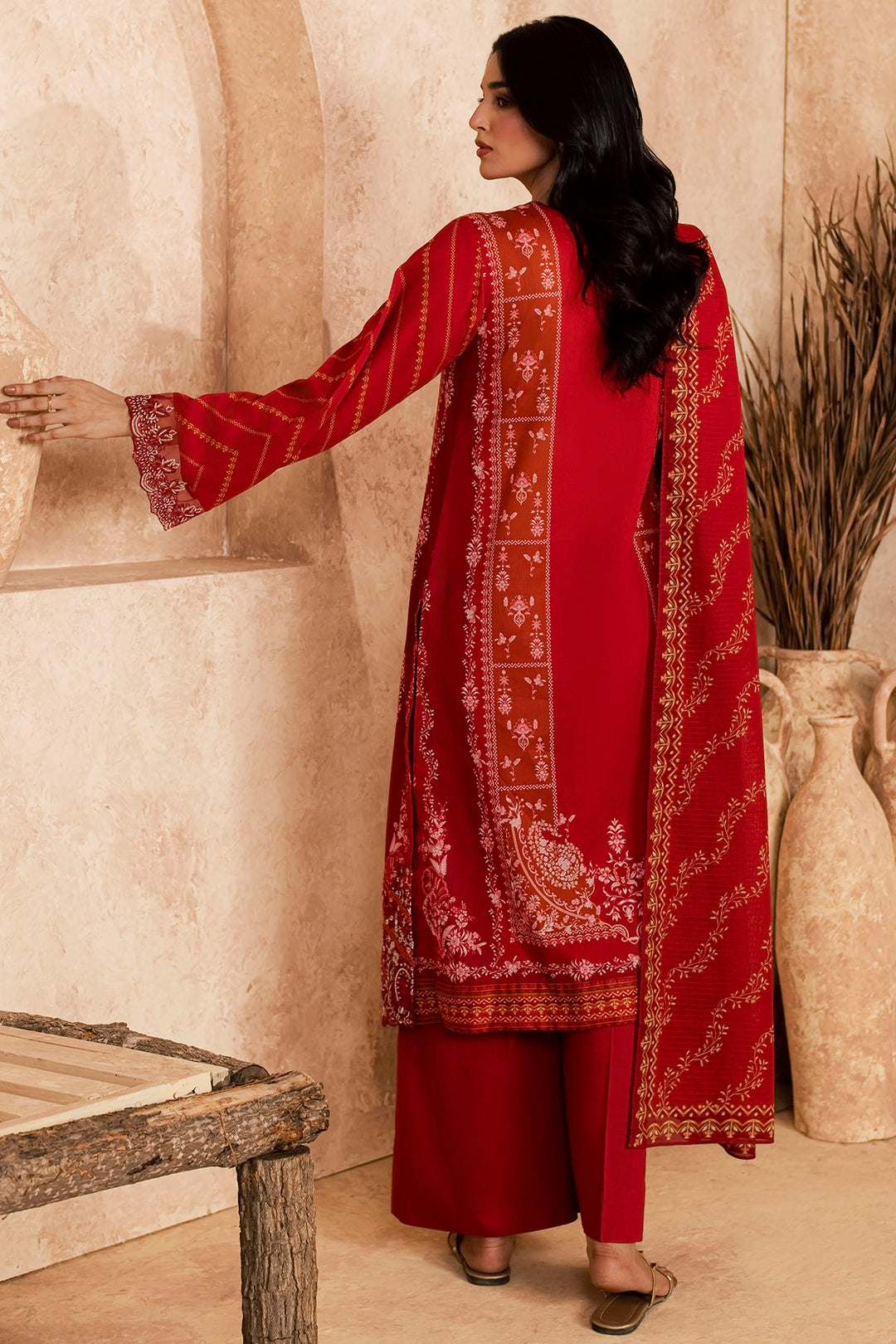 6160-IVRA EMBROIDERED LAWN UNSTITCHED