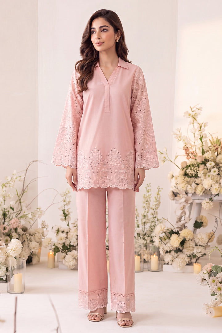 6163-ZIMAL EMBROIDERED LAWN STITCHED