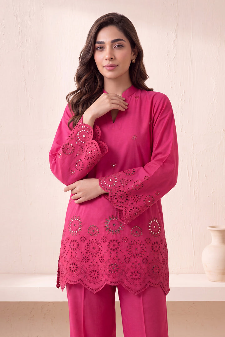6165-ARZA EMBROIDERED LAWN STITCHED