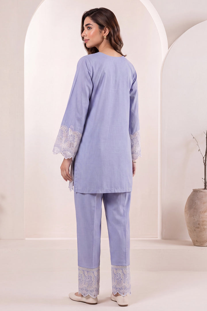 6166-MAISHA EMBROIDERED LAWN STITCHED