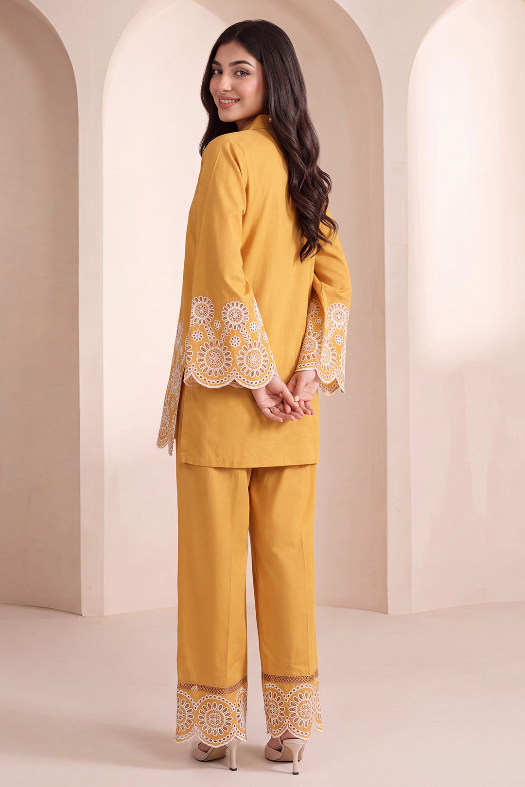 6169-NAILA EMBROIDERED LAWN STITCHED