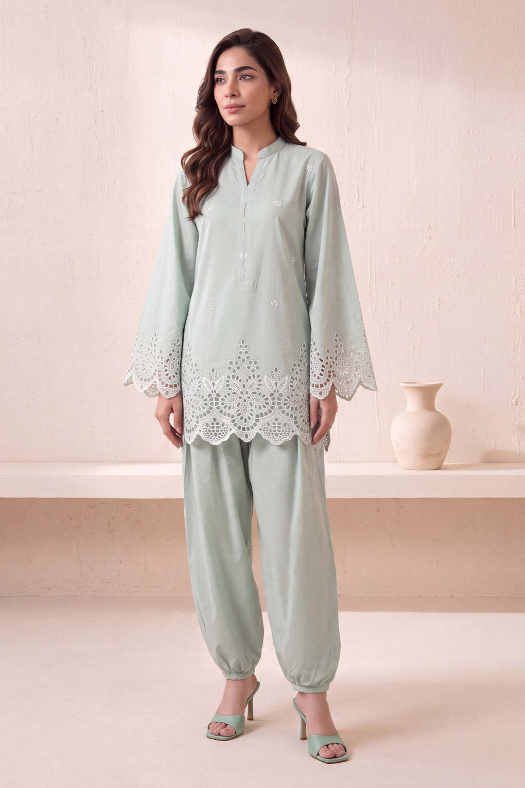 6171-ZARTASHA EMBROIDERED LAWN STITCHED