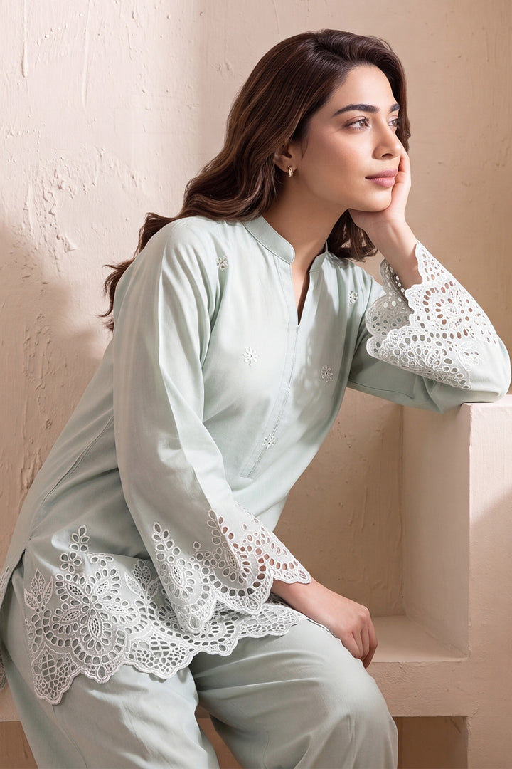 6171-ZARTASHA EMBROIDERED LAWN STITCHED