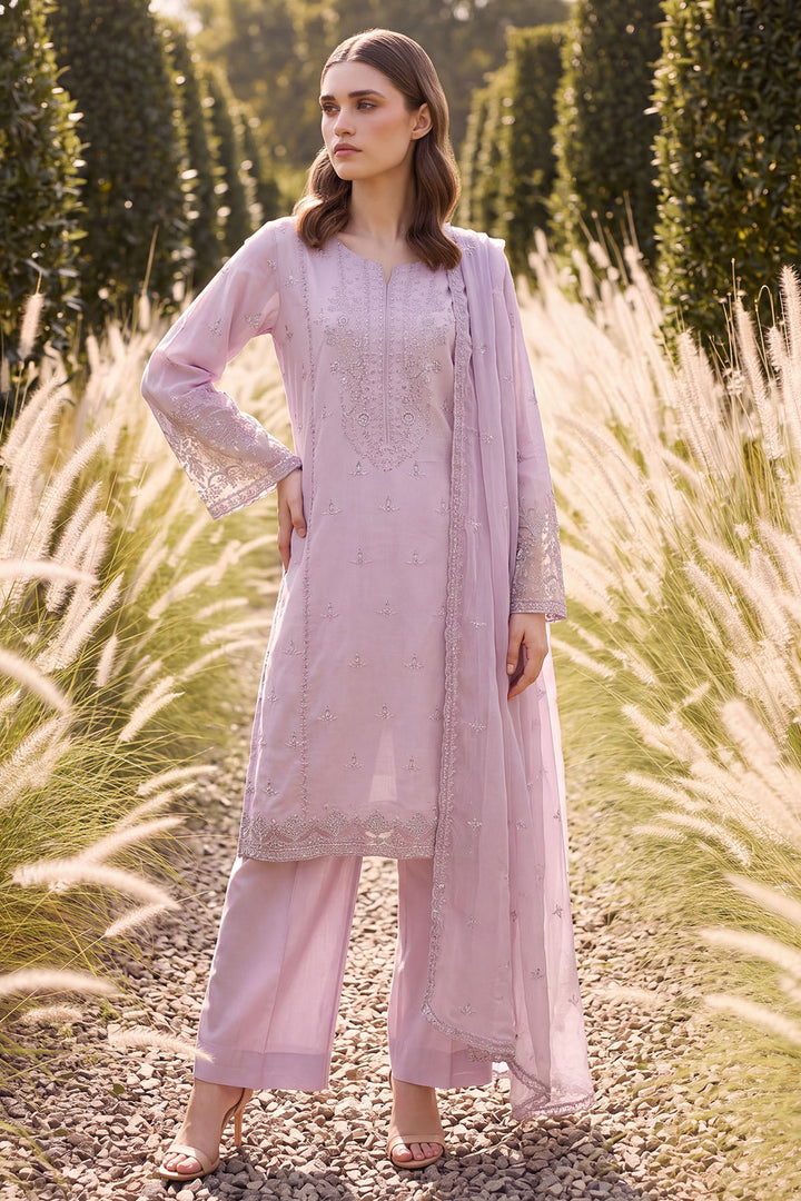 6175-VERA EMBROIDERED CAMBRIC STITCHED