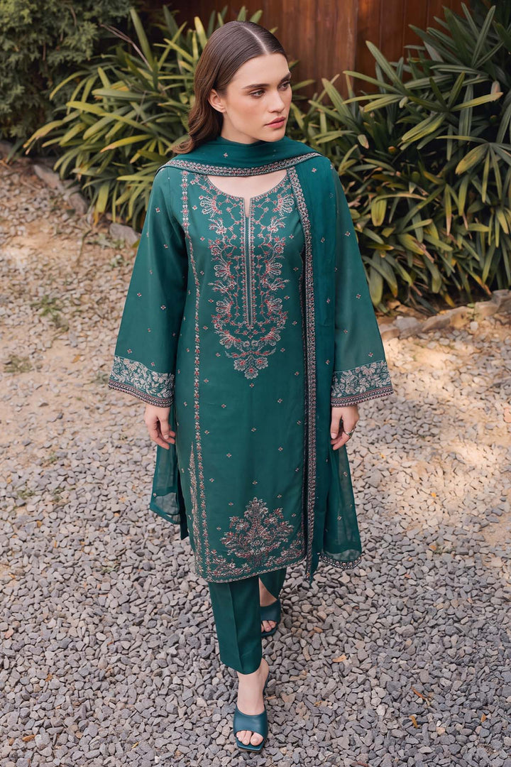 6180-ELAYA EMBROIDERED CAMBRIC STITCHED