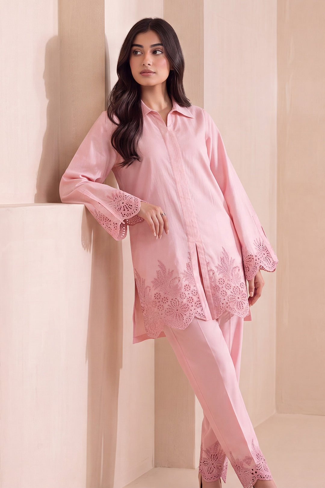6182-ABDAR EMBROIDERED LAWN STITCHED
