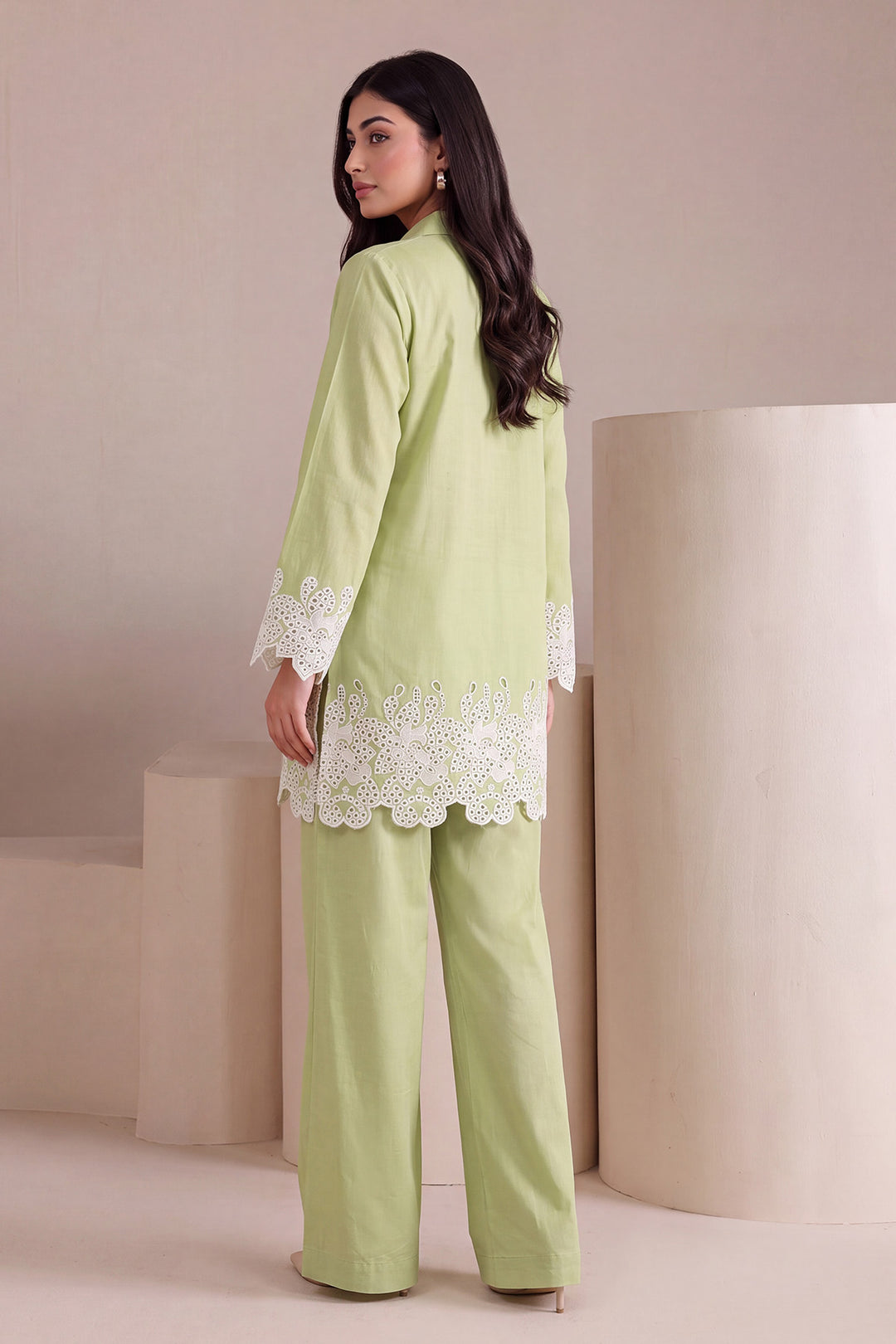 6183-HANEEN EMBROIDERED LAWN STITCHED