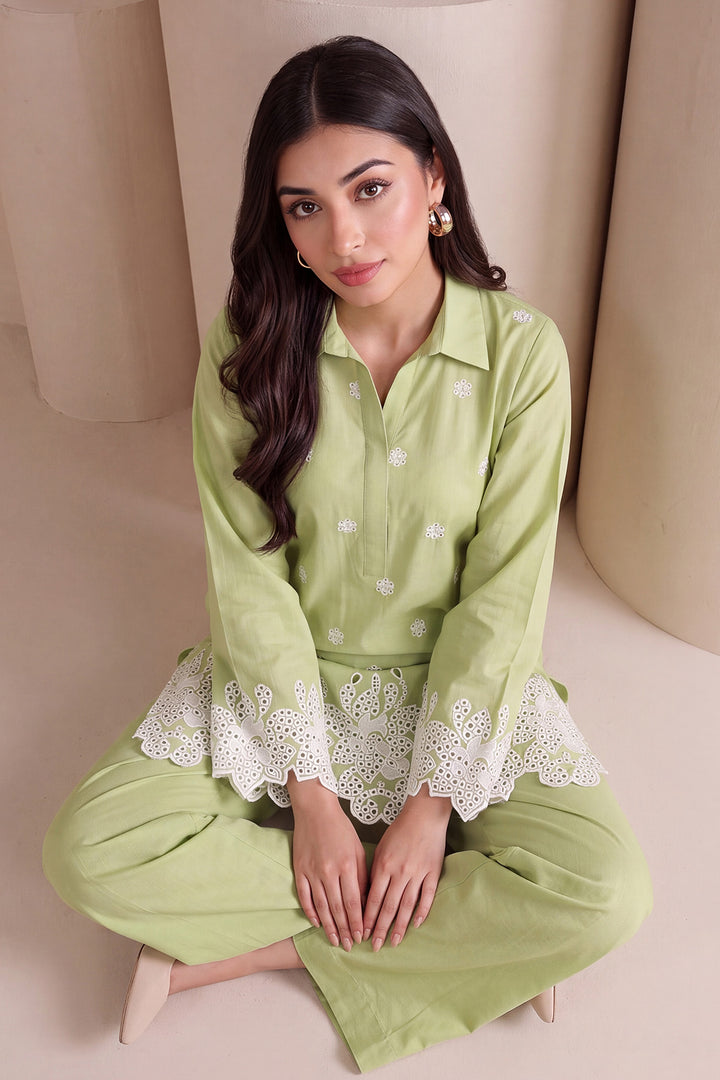 6183-HANEEN EMBROIDERED LAWN STITCHED