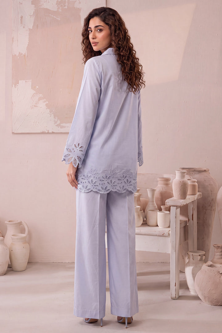 6184-YOUSHA EMBROIDERED LAWN STITCHED