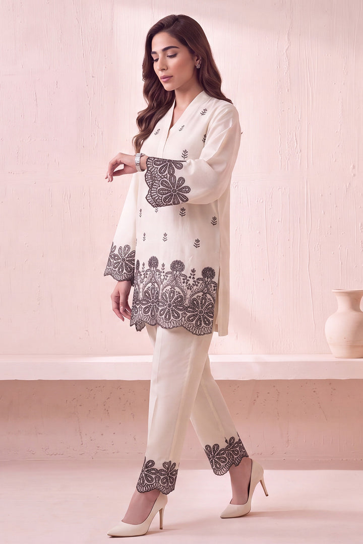 6187-MAYRA EMBROIDERED LAWN STITCHED