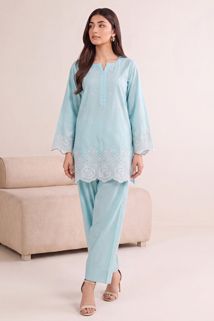 6188-FAREEHA EMBROIDERED LAWN STITCHED