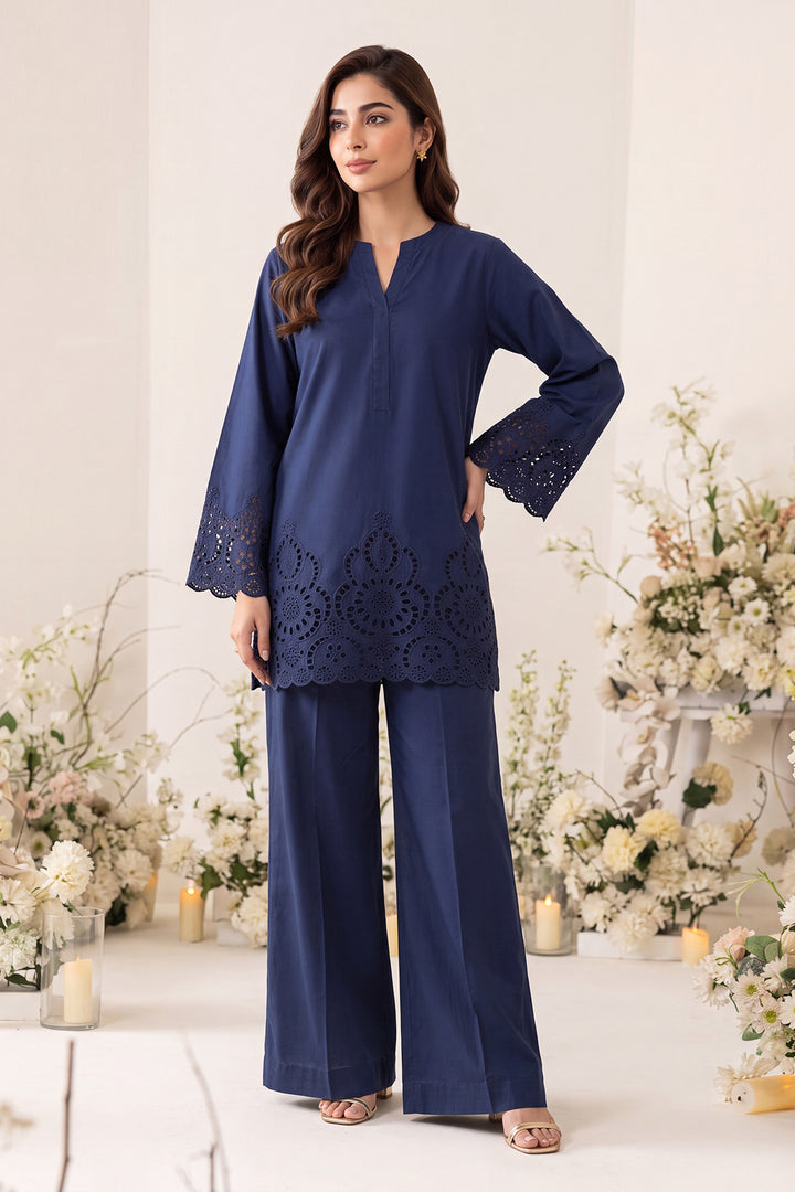 6191-ZUMAR EMBROIDERED LAWN STITCHED