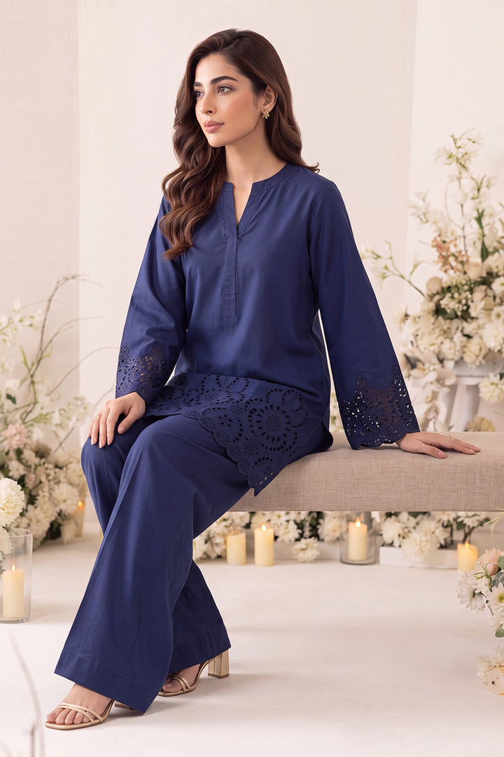 6191-ZUMAR EMBROIDERED LAWN STITCHED