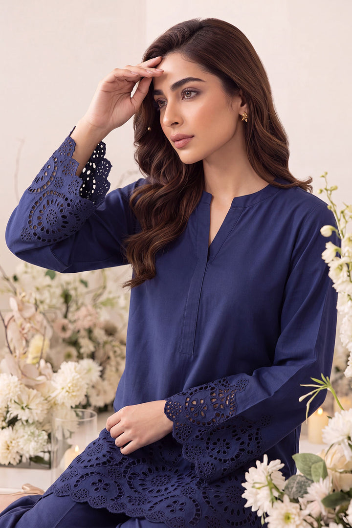 6191-ZUMAR EMBROIDERED LAWN STITCHED