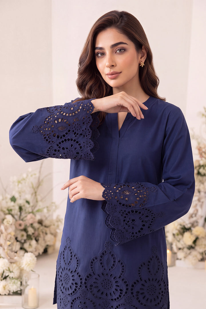6191-ZUMAR EMBROIDERED LAWN STITCHED