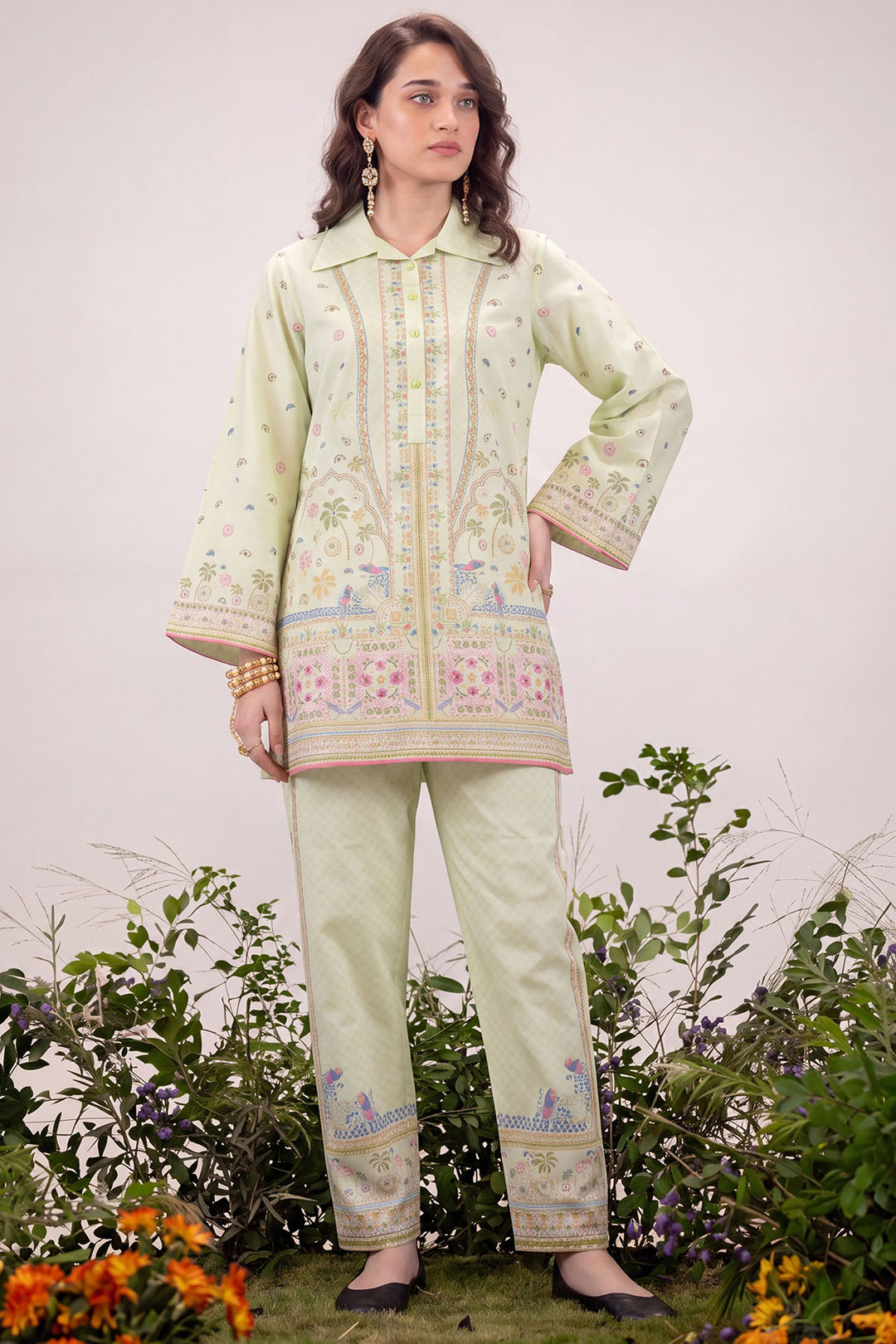 6210-ADVINA DIGITAL PRINTED CAMBRIC STITCHED