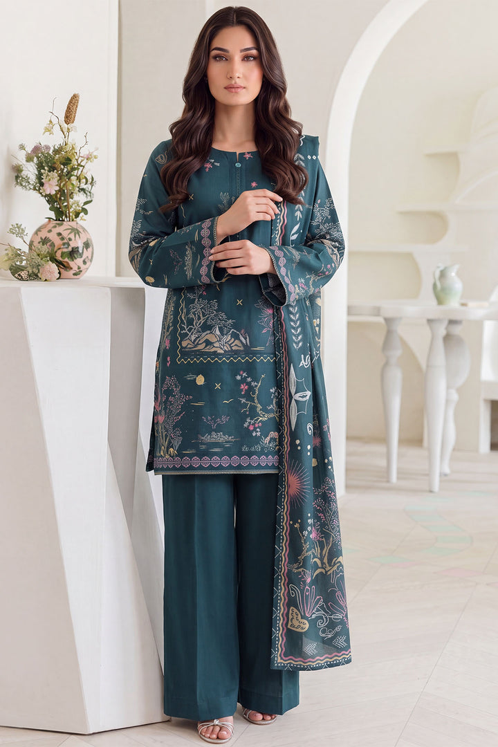 6218-JULIA DIGITAL PRINTED LAWN UNSTITCHED