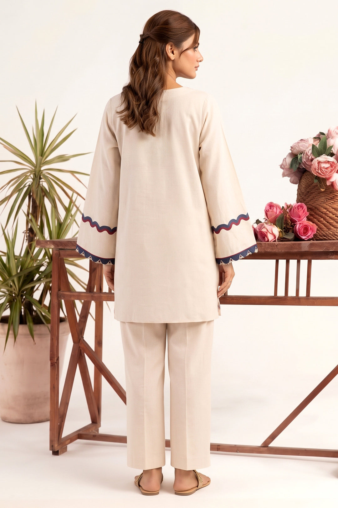 6231-AMELIA EMBROIDERED LAWN STITCHED