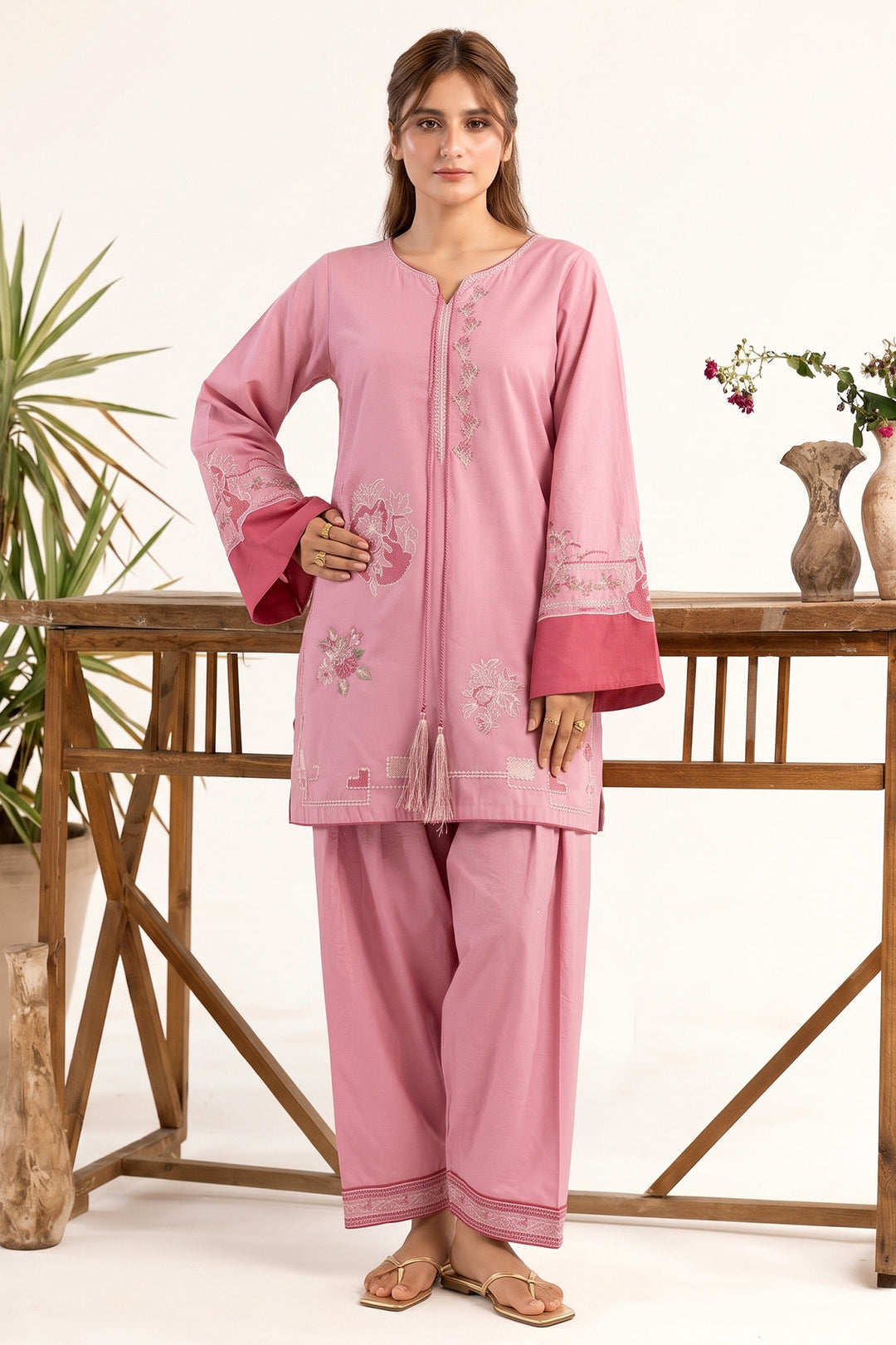 6234-EDEN EMBROIDERED LAWN STITCHED