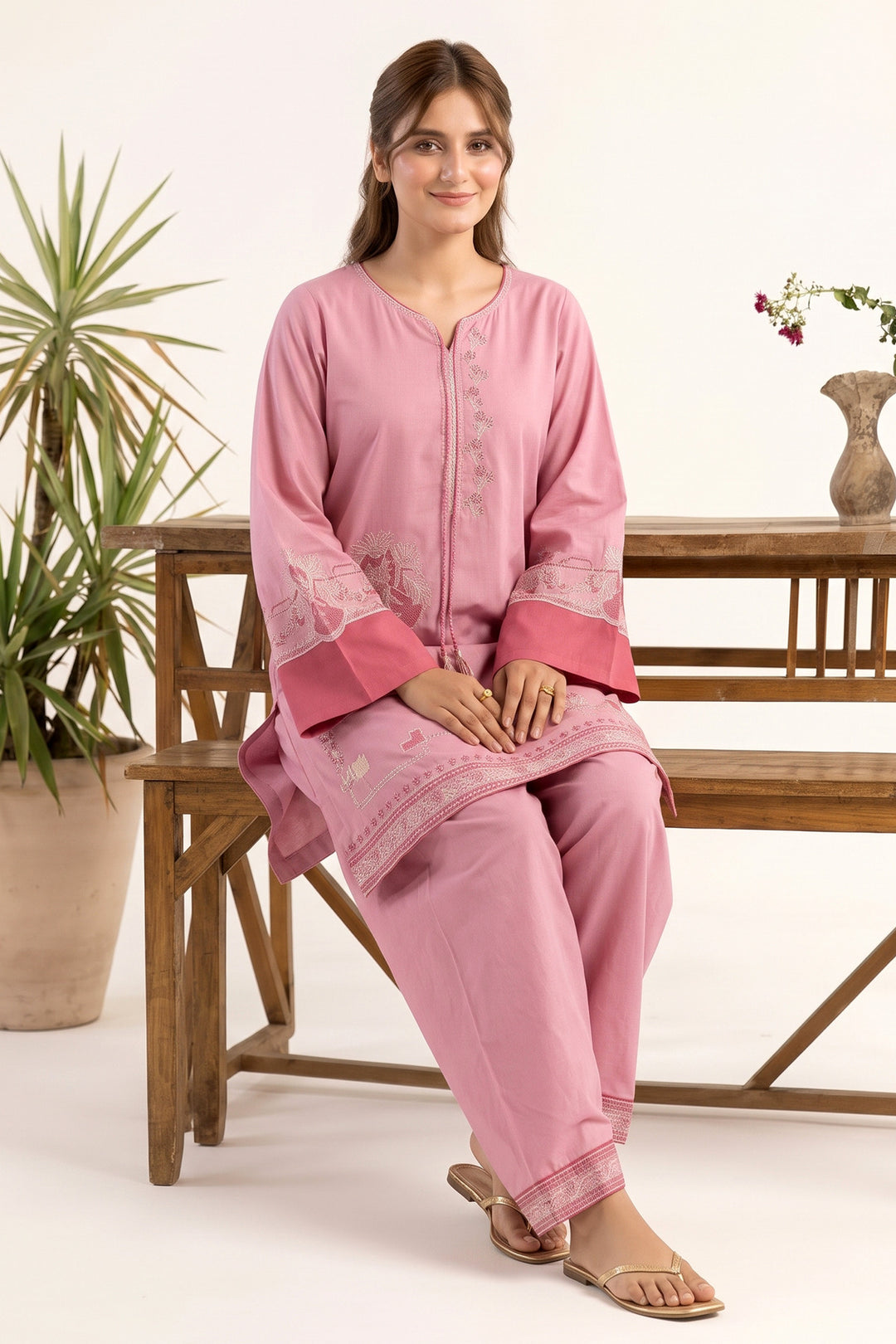 6234-EDEN EMBROIDERED LAWN STITCHED