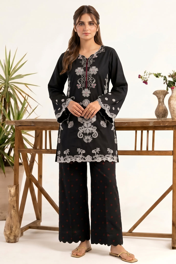 6235-ANNA EMBROIDERED LAWN STITCHED