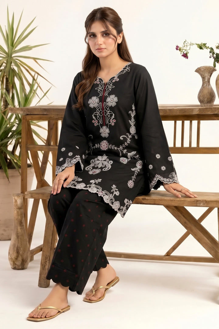 6235-ANNA EMBROIDERED LAWN STITCHED