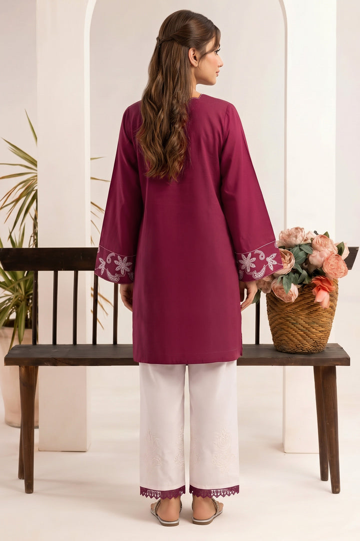 6236-MARIA EMBROIDERED LAWN STITCHED