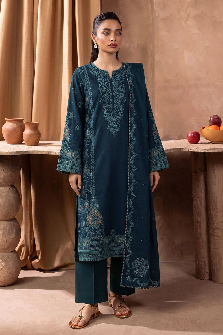 6277-ALEEN EMBROIDERED KHADDAR UNSTITCHED