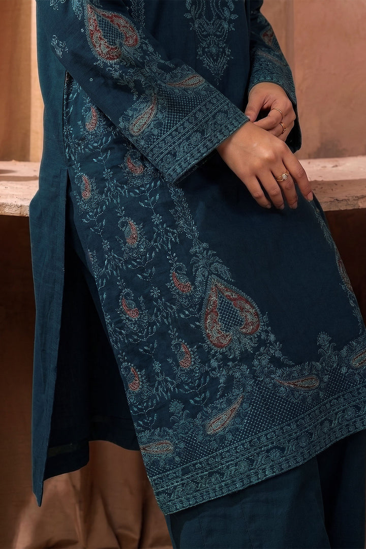 6277-ALEEN EMBROIDERED KHADDAR UNSTITCHED