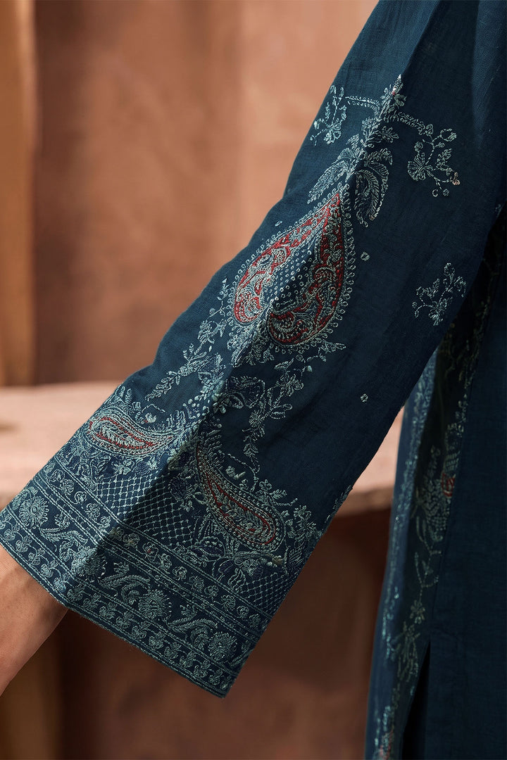 6277-ALEEN EMBROIDERED KHADDAR UNSTITCHED