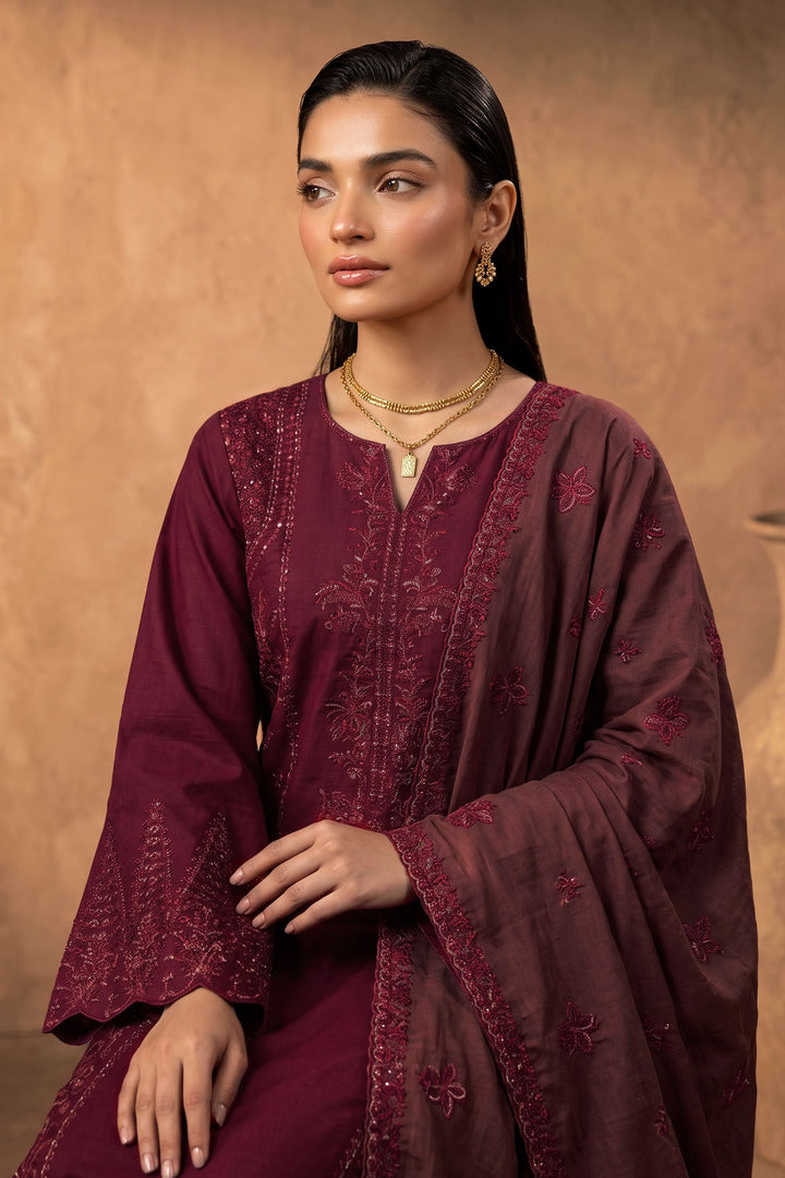 6281-ANIRA EMBROIDERED KHADDAR UNSTITCHED
