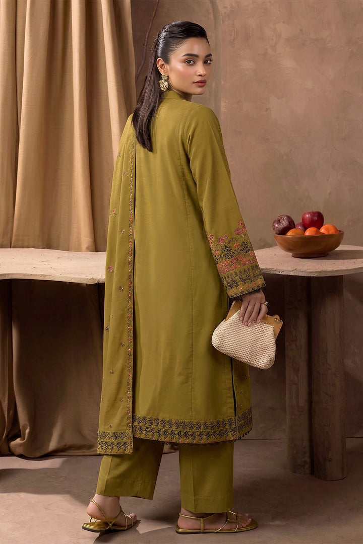 6283-NAZ EMBROIDERED KHADDAR UNSTITCHED