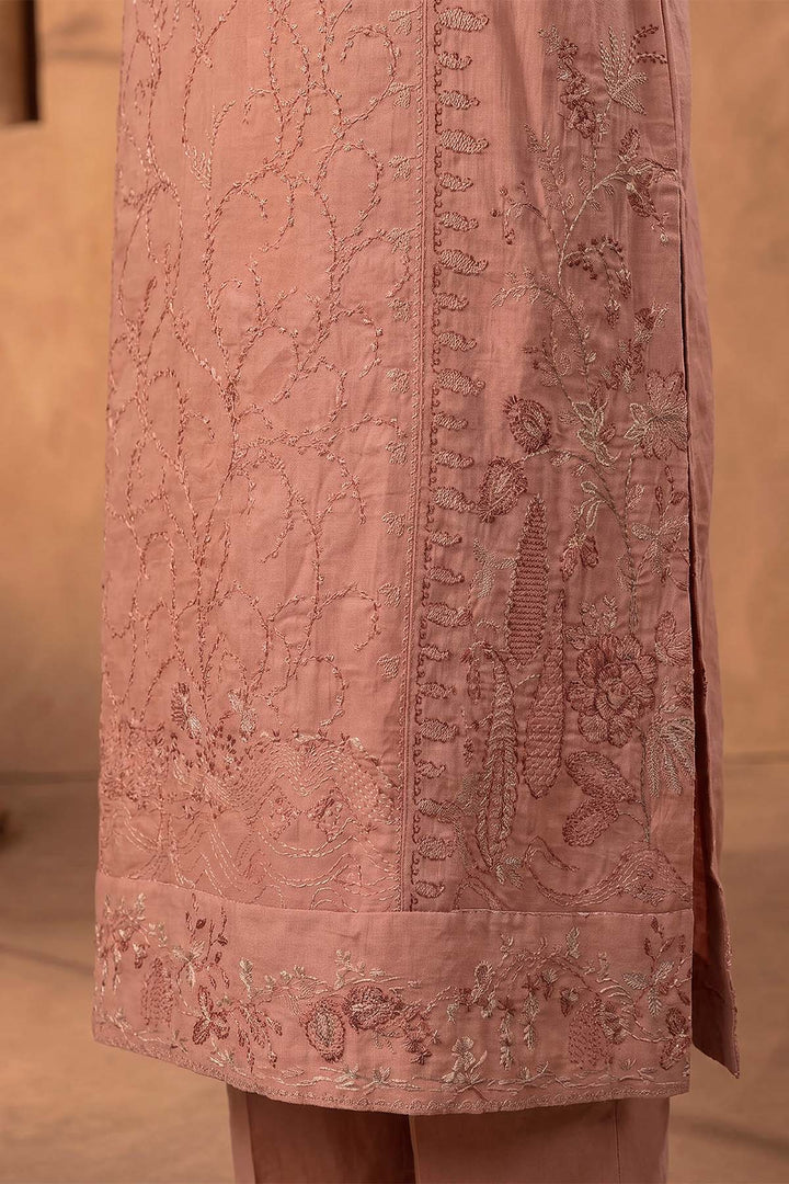 6284-NOYA EMBROIDERED KHADDAR STITCHED