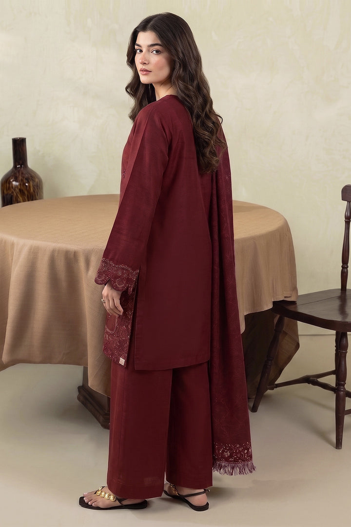 6291-IMAN EMBROIDERED KHADDAR UNSTITCHED