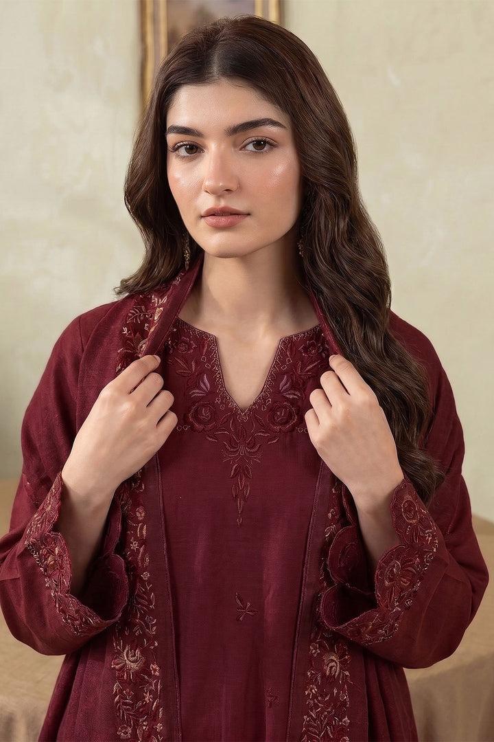 6291-IMAN EMBROIDERED KHADDAR UNSTITCHED