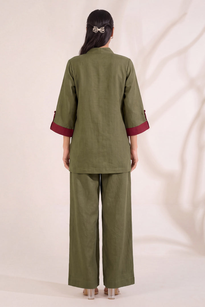 6316-ZIMAL EMBROIDERED KHADDAR STITCHED