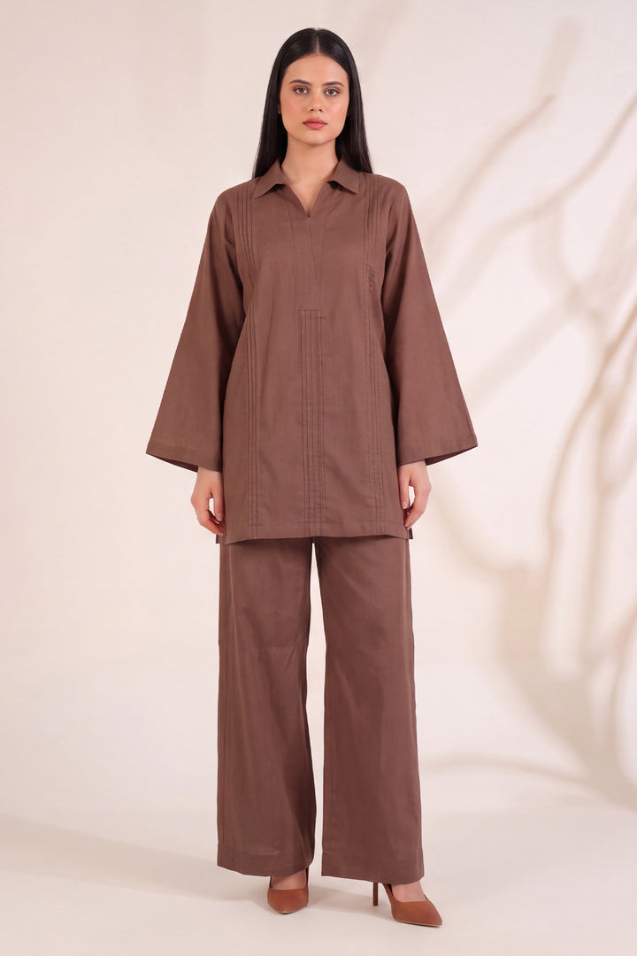 6319-NYHA EMBROIDERED KHADDAR STITCHED