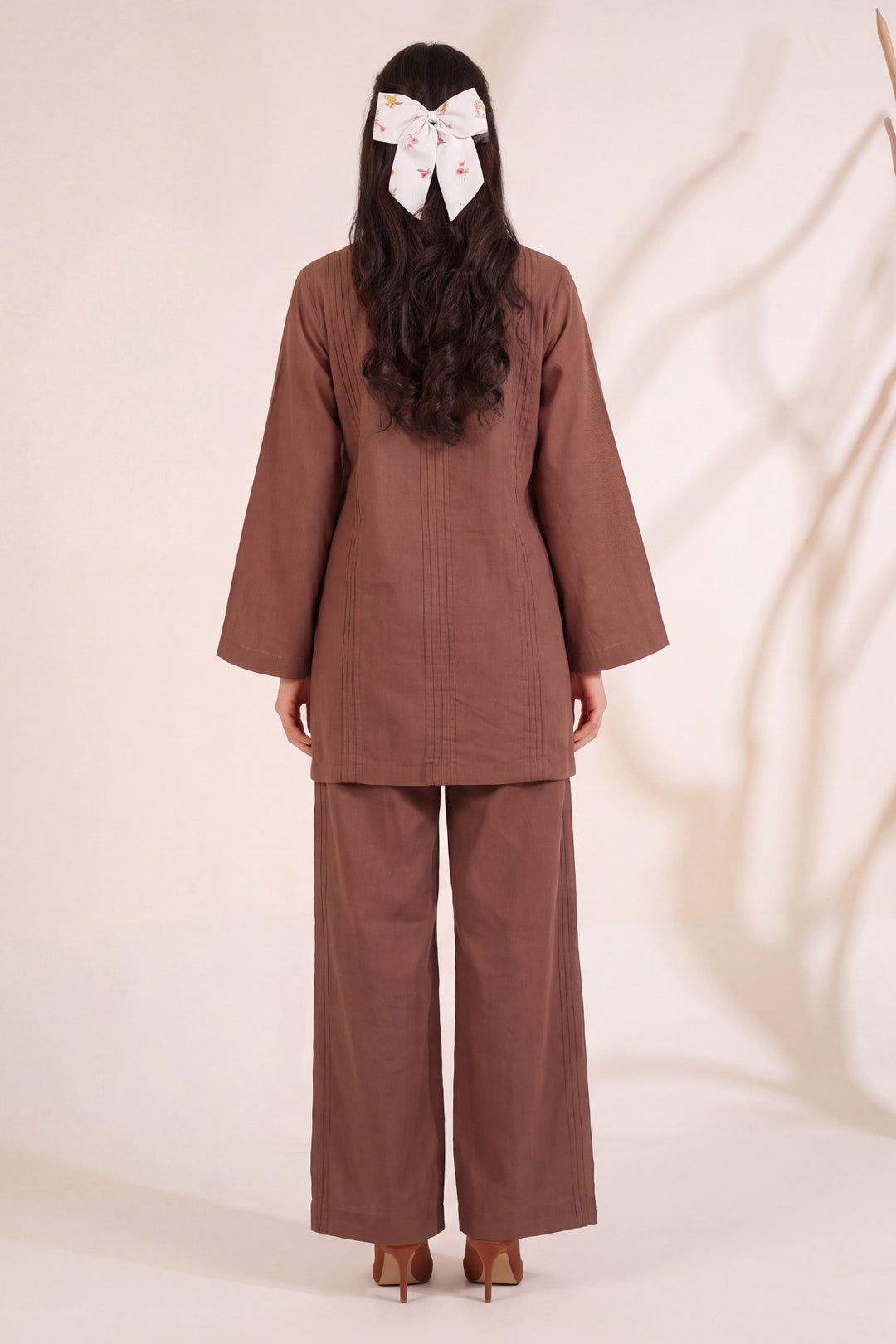 6319-NYHA EMBROIDERED KHADDAR STITCHED