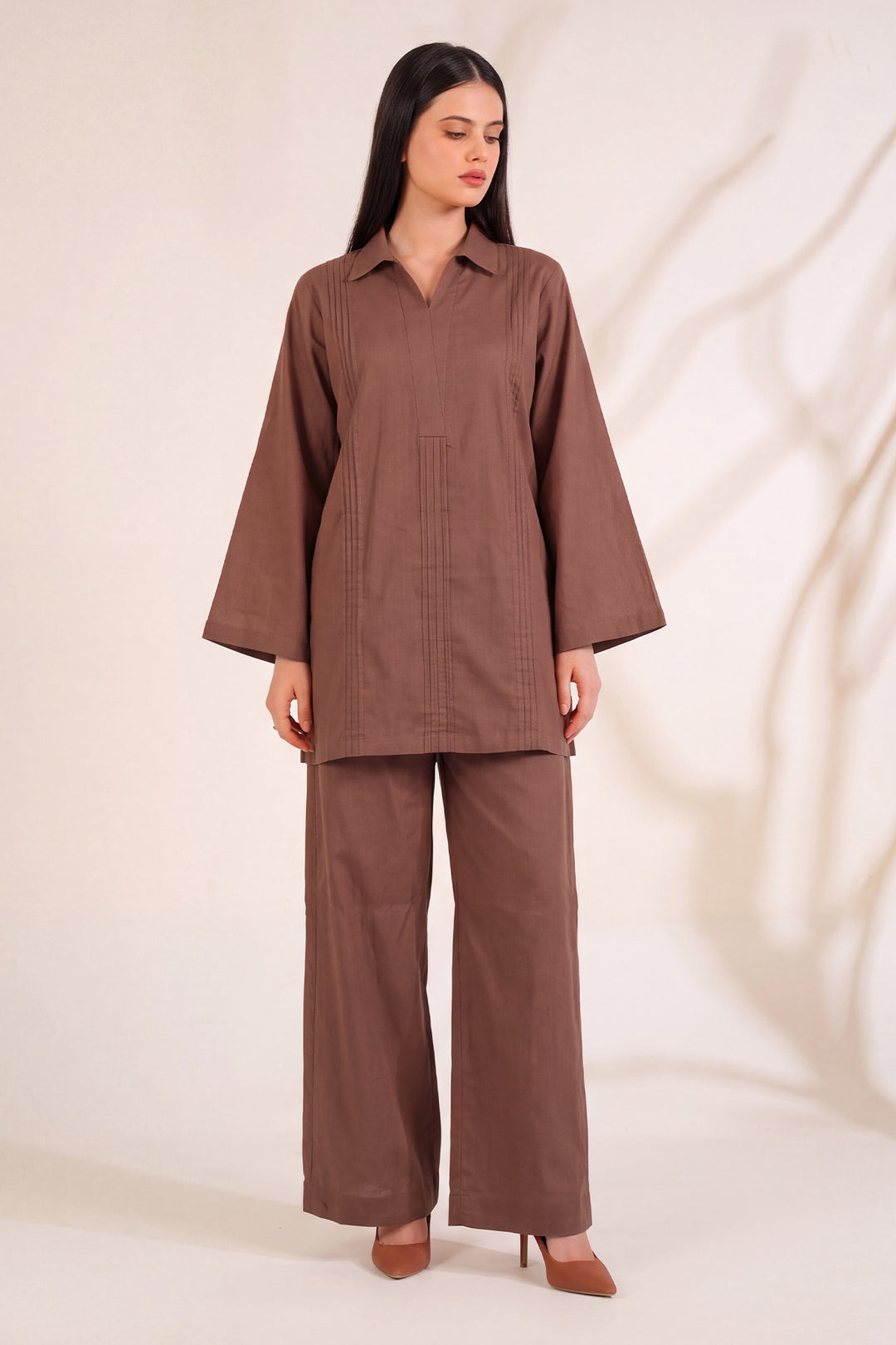 6319-NYHA EMBROIDERED KHADDAR STITCHED