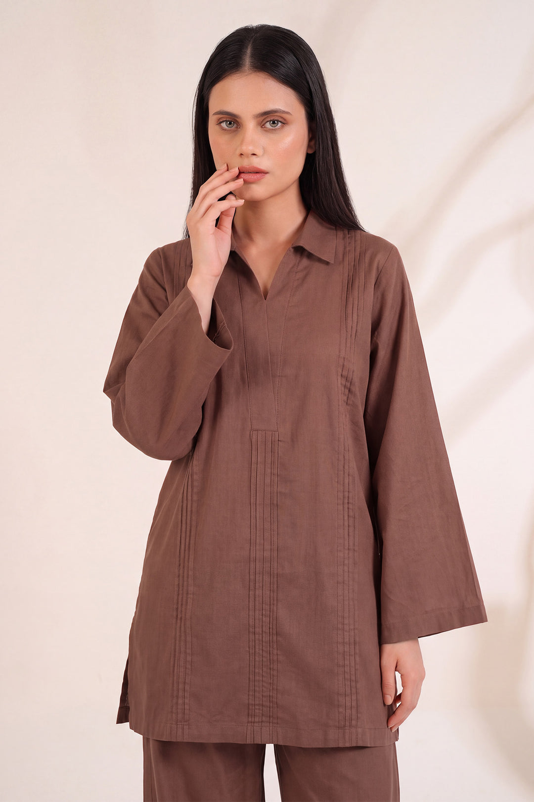 6319-NYHA EMBROIDERED KHADDAR STITCHED