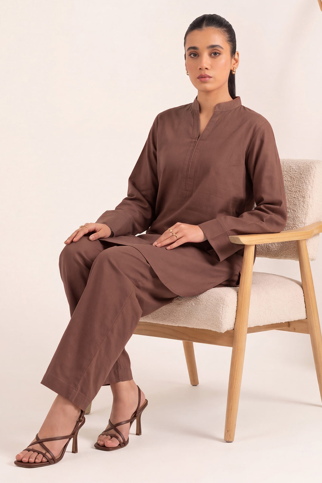 6320-ZARIN EMBROIDERED KHADDAR STITCHED
