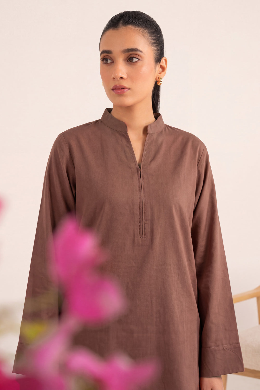 6320-ZARIN EMBROIDERED KHADDAR STITCHED