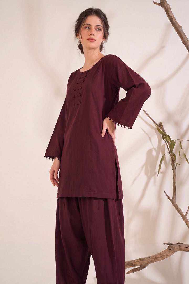 6321-JELIAH EMBROIDERED KHADDAR STITCHED