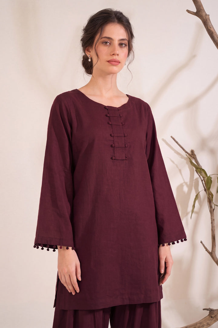 6321-JELIAH EMBROIDERED KHADDAR STITCHED